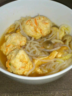 高野豆腐入り鶏団子スープ-レシピのメイン写真
