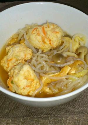 高野豆腐入り鶏団子スープ-レシピのメイン写真