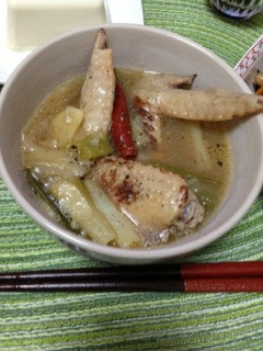 風邪撃退!参鶏湯風 鶏手羽ねぎスープ-レシピのメイン写真