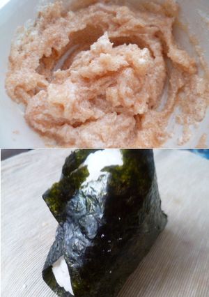 *めんたクリームおにぎり*-レシピのメイン写真