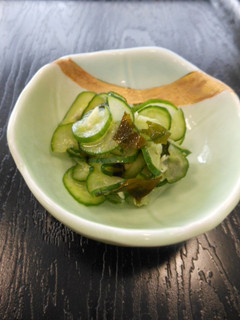 胡瓜とわかめの酢物-レシピのメイン写真