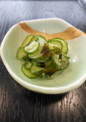 胡瓜とわかめの酢物-レシピのメイン写真
