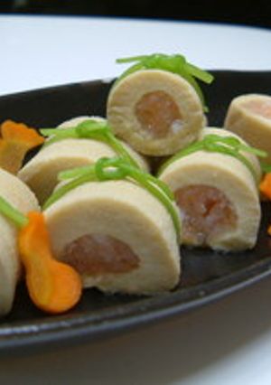 高野豆腐の海老巻き-レシピのメイン写真