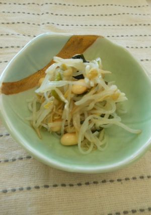 もやしとみつばの和え物-レシピのメイン写真