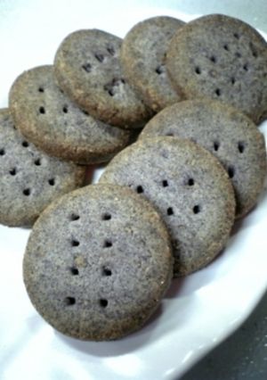 黒米のクッキー-レシピのメイン写真