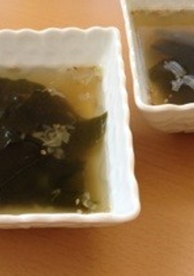 わかめスープ-レシピのメイン写真