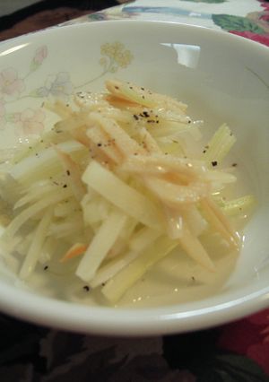 子供も大好き♪セロリのおつまみ-レシピのメイン写真