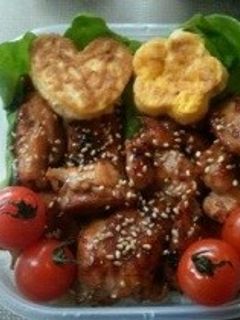 ♡鶏の照焼き弁当♡-レシピのメイン写真
