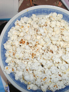 簡単!レンジで塩味ポップコーン-レシピのメイン写真