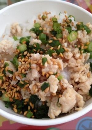 使い道いっぱい♡鶏そぼろ【離乳食】-レシピのメイン写真