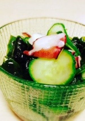 簡単！たこときゅうりの酢の物-レシピのメイン写真