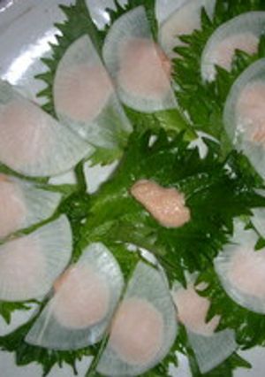 大根のめんたいこはさみ-レシピのメイン写真
