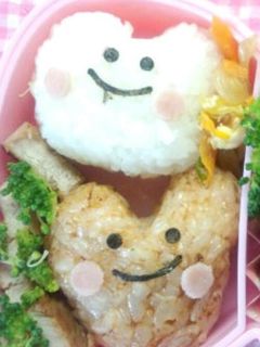 簡単♪誰でもできるキャラ弁おにぎり-レシピのメイン写真