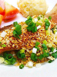 秋鮭のムニエル ~ 香味パン粉ソース-レシピのメイン写真