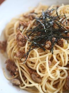昆布茶ツナパスタ-レシピのメイン写真