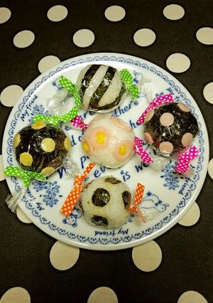お弁当に♥可愛いキャンディーおにぎりⅡ-レシピのメイン写真