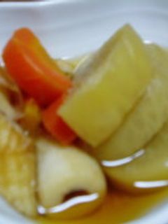 圧力鍋で簡単♪大根とちくわの煮物-レシピのメイン写真
