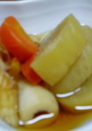 圧力鍋で簡単♪大根とちくわの煮物-レシピのメイン写真