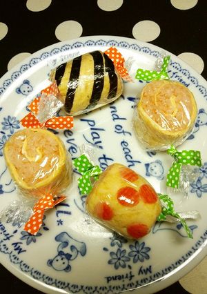 お弁当に♥可愛いキャンディーおにぎりⅣ-レシピのメイン写真