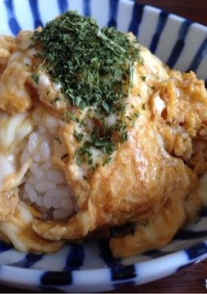 簡単！5分で！チーズ玉子丼❤️-レシピのメイン写真