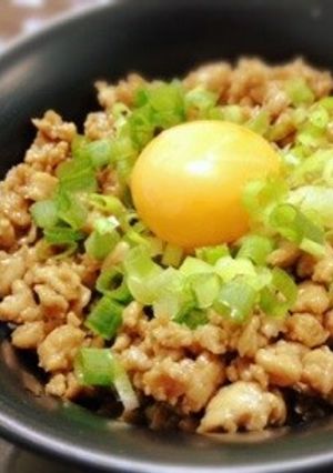 生姜風味の鶏そぼろ丼♡-レシピのメイン写真