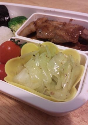 お弁当に☆キャベツのドレッシングマリネ-レシピのメイン写真