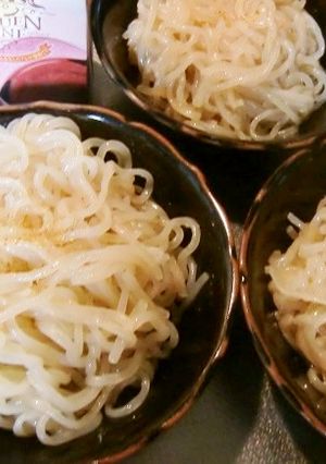 しらたきで、ワインバターしょうゆ炒め-レシピのメイン写真