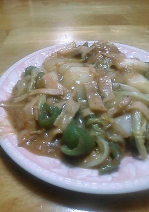 白菜とピーマンのカレー炒め-レシピのメイン写真