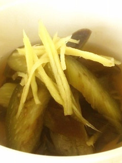 茄子の生姜煮 冷たくしてどうぞ-レシピのメイン写真