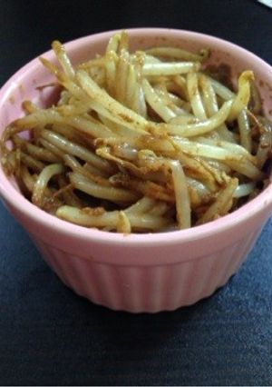 脇役にも主役にもなれる♪カレーマヨもやし-レシピのメイン写真