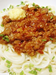 肉味噌うどん♪-レシピのメイン写真