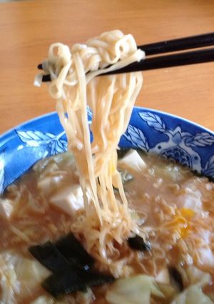 味噌汁らーめん-レシピのメイン写真