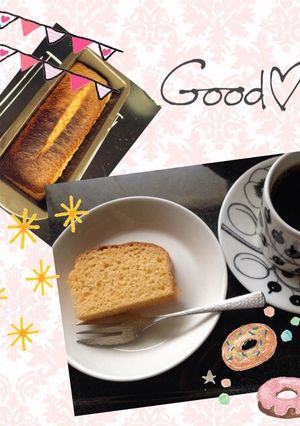 簡単アーモンドケーキ♡-レシピのメイン写真