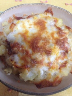 簡単ジャガイモのミート焼き-レシピのメイン写真