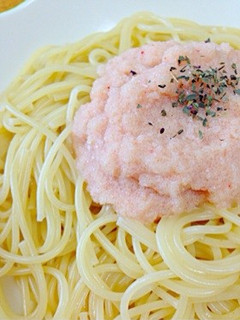 簡単♡ヘルシーたらこパスタ-レシピのメイン写真