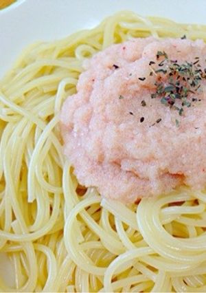 簡単♡ヘルシーたらこパスタ-レシピのメイン写真