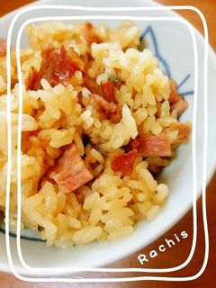 チャーシューの炊き込みご飯♡-レシピのメイン写真