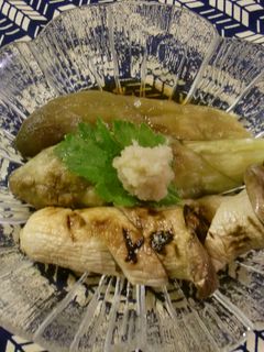 魚焼きグリルで!焼茄子&焼エリンギ♪-レシピのメイン写真