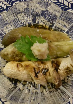 魚焼きグリルで！焼茄子＆焼エリンギ♪-レシピのメイン写真
