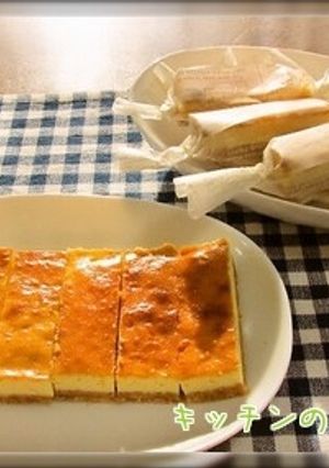 チーズバー-レシピのメイン写真