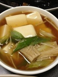 ネギとエノキのあんかけ豆腐-レシピのメイン写真
