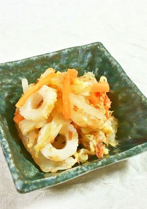 白菜ともやし・竹輪の土佐あえ♪-レシピのメイン写真