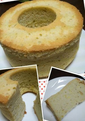 米粉で作る！マロンシフォンケーキ-レシピのメイン写真