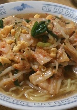☆豚キムチラーメン☆-レシピのメイン写真
