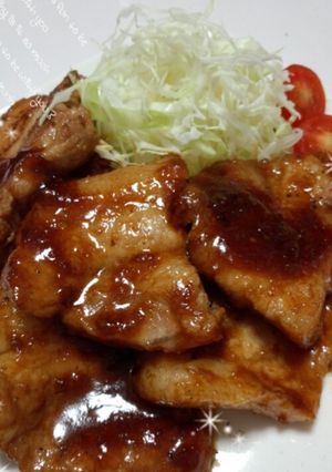 ♡厚切り豚バラのマーマレード焼き♡-レシピのメイン写真