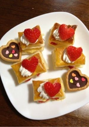 イチゴミルフィーユ的な♡♡-レシピのメイン写真