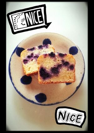 ブルーベリーとヨーグルトのパウンドケーキ-レシピのメイン写真
