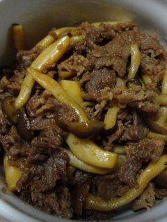 シメジと牛肉の時雨煮-レシピのメイン写真
