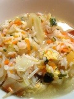 余ったおにぎりでぞうすい-レシピのメイン写真