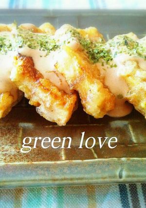 お麩のピカタ♪お好み焼き風☆-レシピのメイン写真